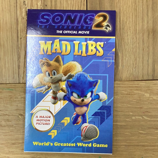 Sonic 2 Mad Libs