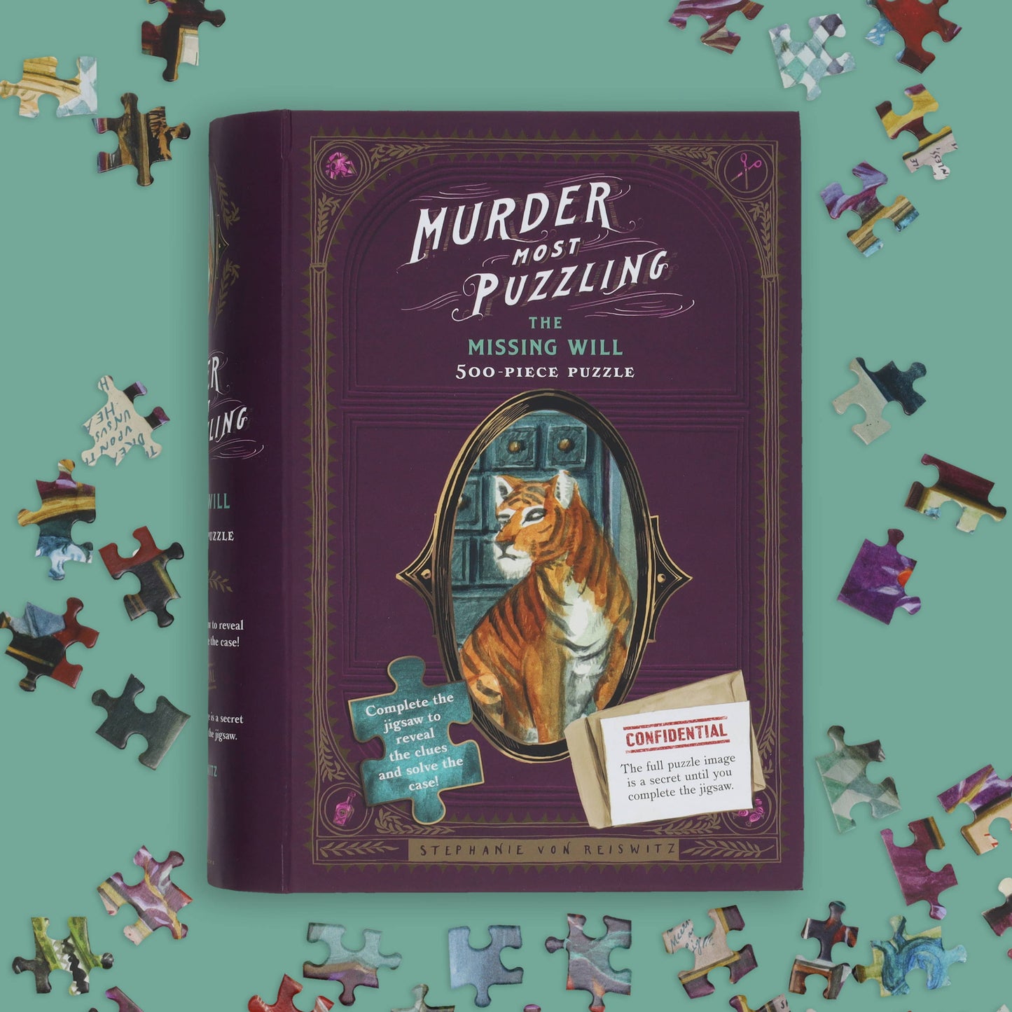 Chronicle Books - Murder Most Puzzling: The Missing Will 500-Piece Puzzle