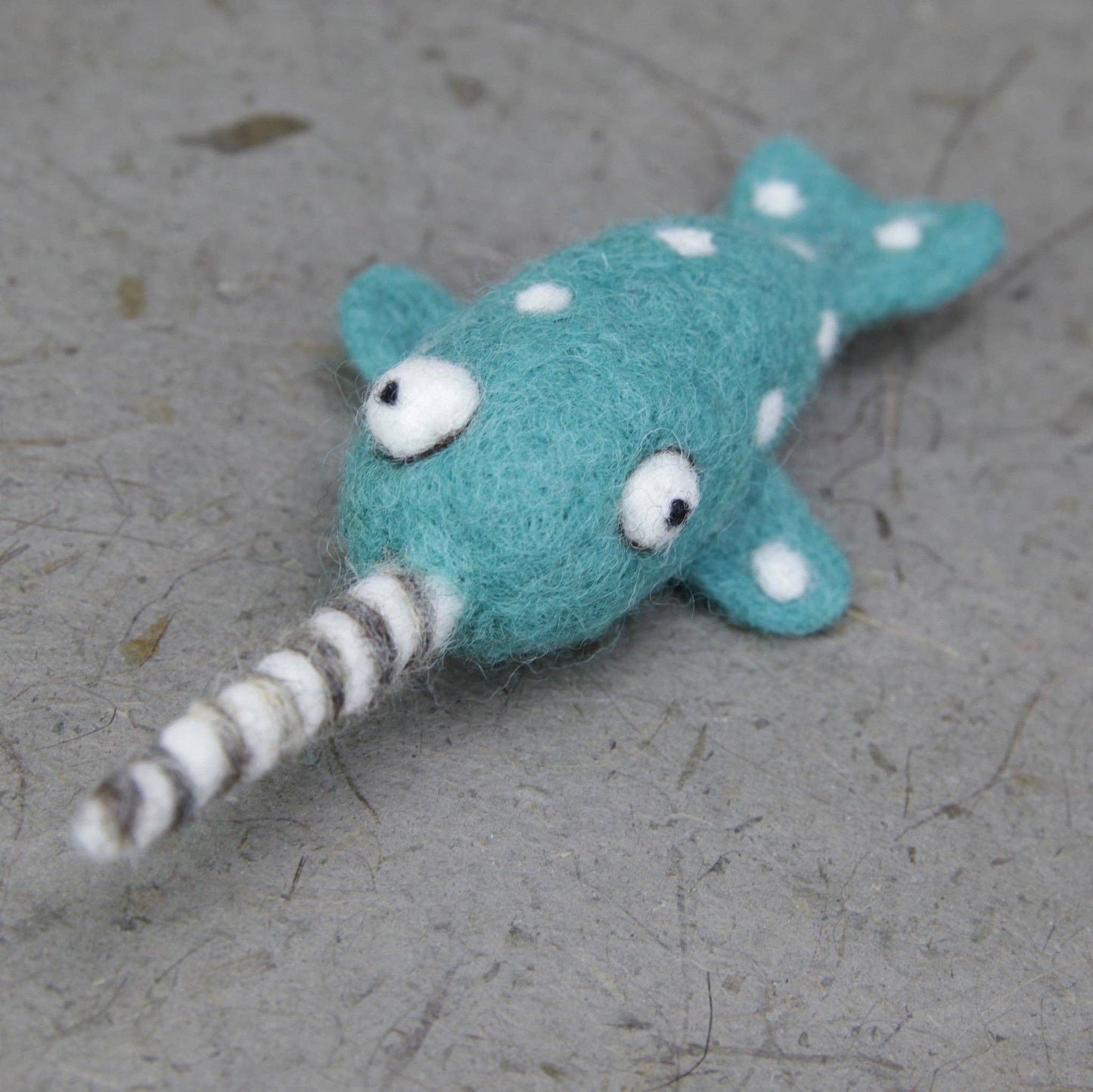 Woolbuddy - Needle Felting Narwhal Kit