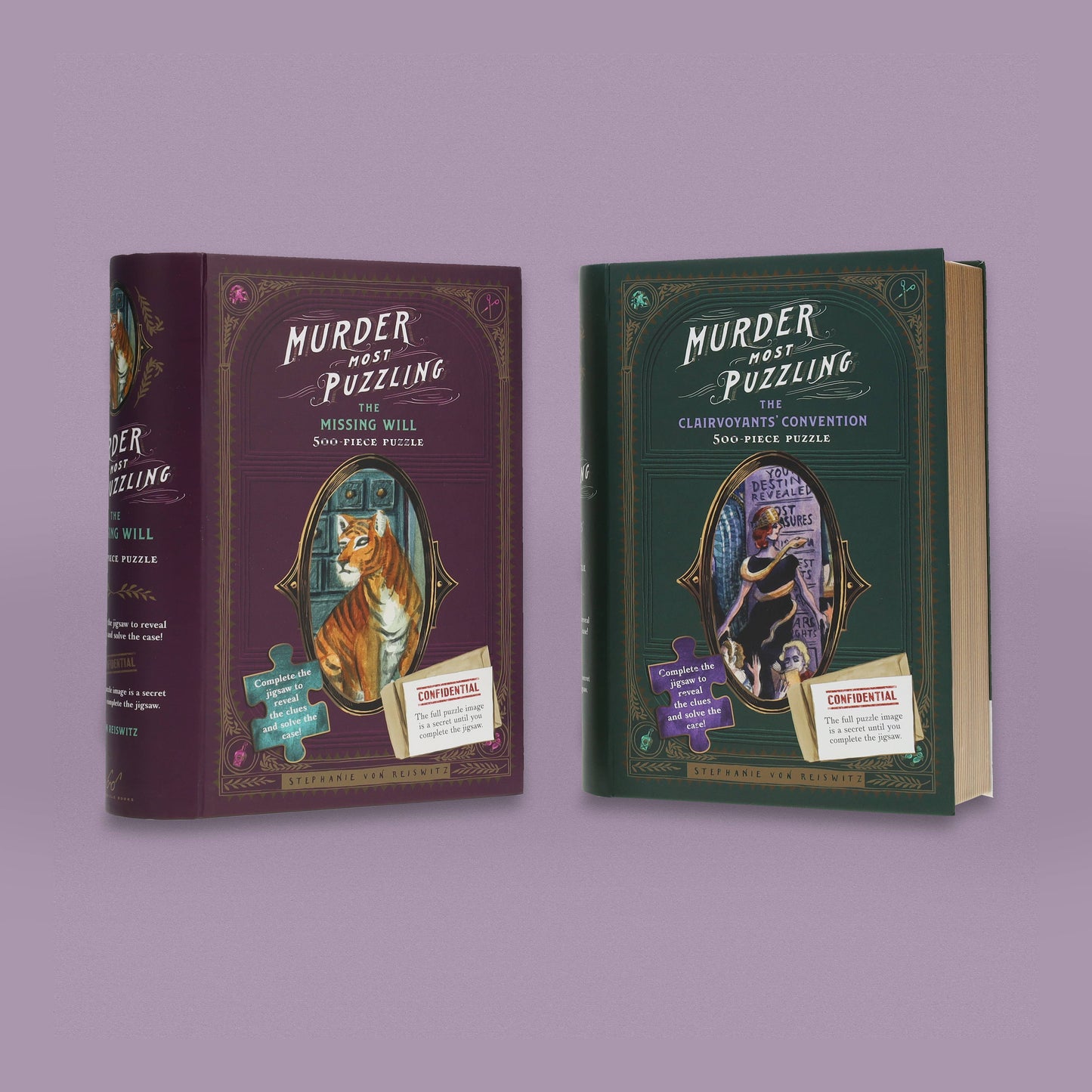 Chronicle Books - Murder Most Puzzling: The Missing Will 500-Piece Puzzle