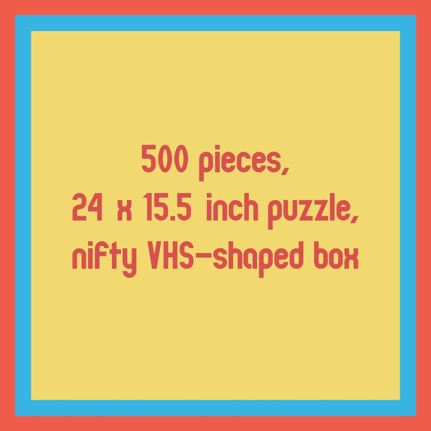 Chronicle Books - Mysteries of the 80s Death by Crab Leg 500-Piece Puzzle