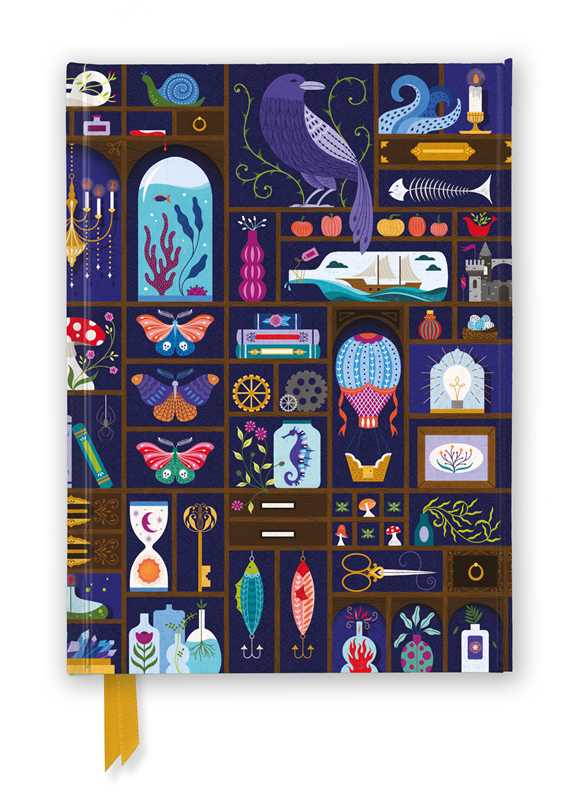 Simon & Schuster - Jenny Zemanek: A Cabinet of Curiosities (Foiled Journal) by
