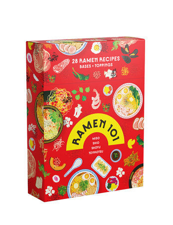 Ramen 101 - 28 ramen recipes, bases + toppings