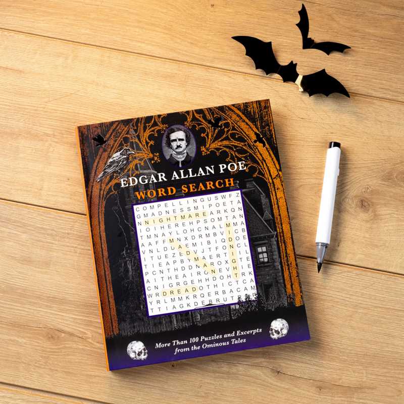 Simon & Schuster - Edgar Allan Poe Word Search by Editors of Thunder Bay Press