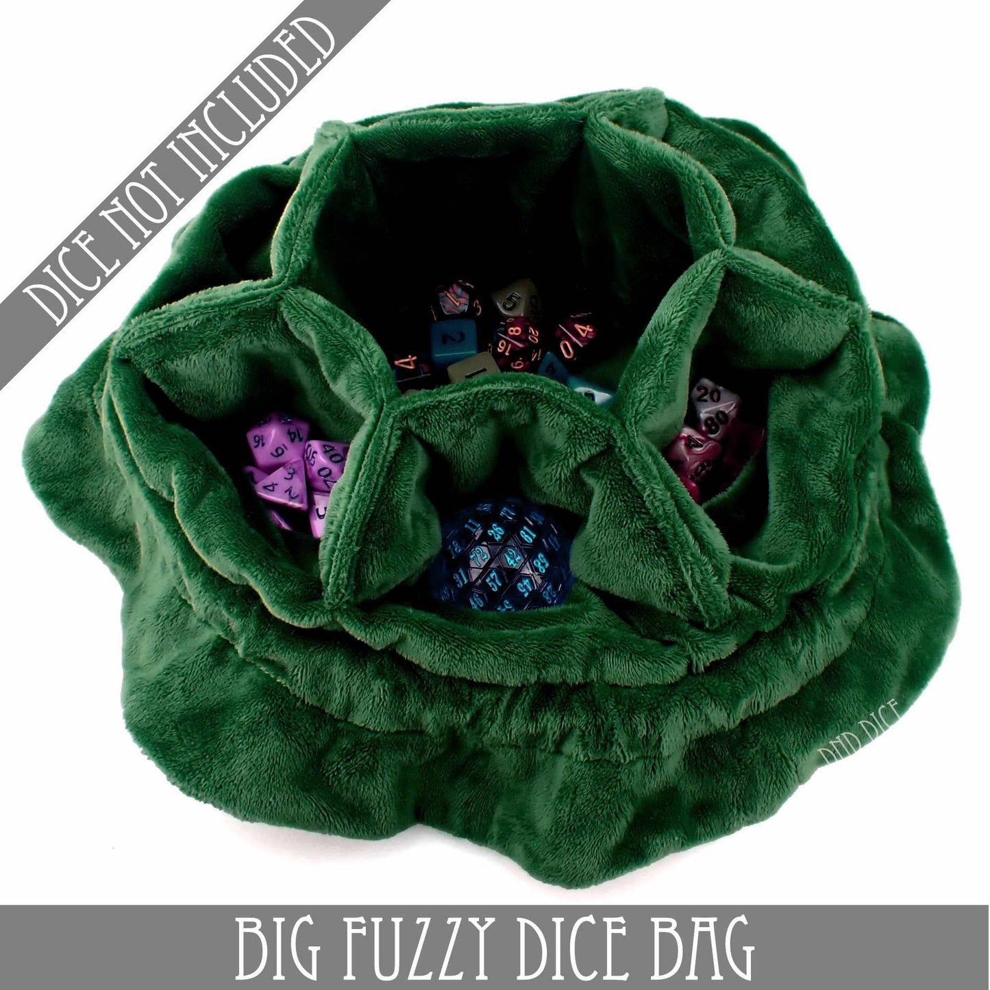 DNDDICE.COM - Big Fuzzy Dice Bag - 6 Colors