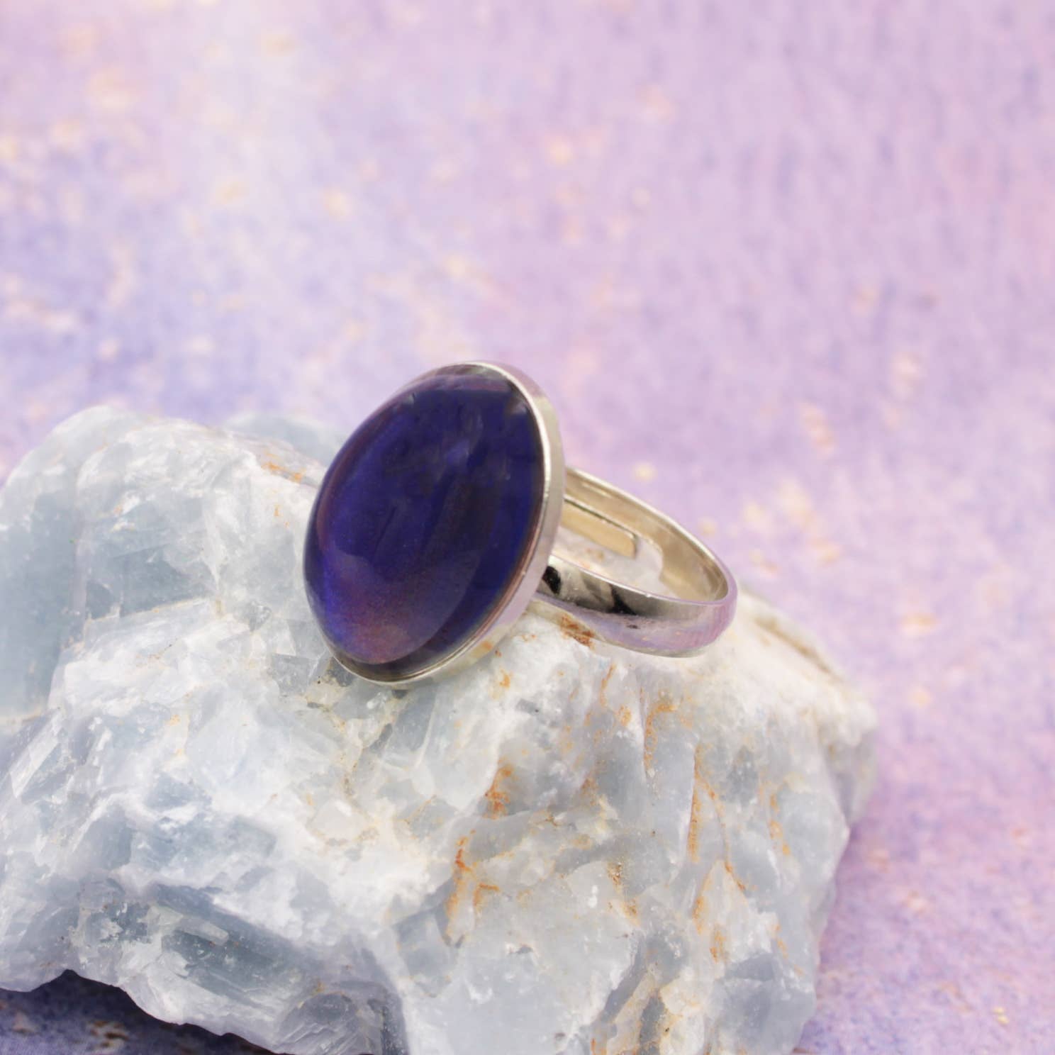 ZAD - Adjustable Oval Mood Ring