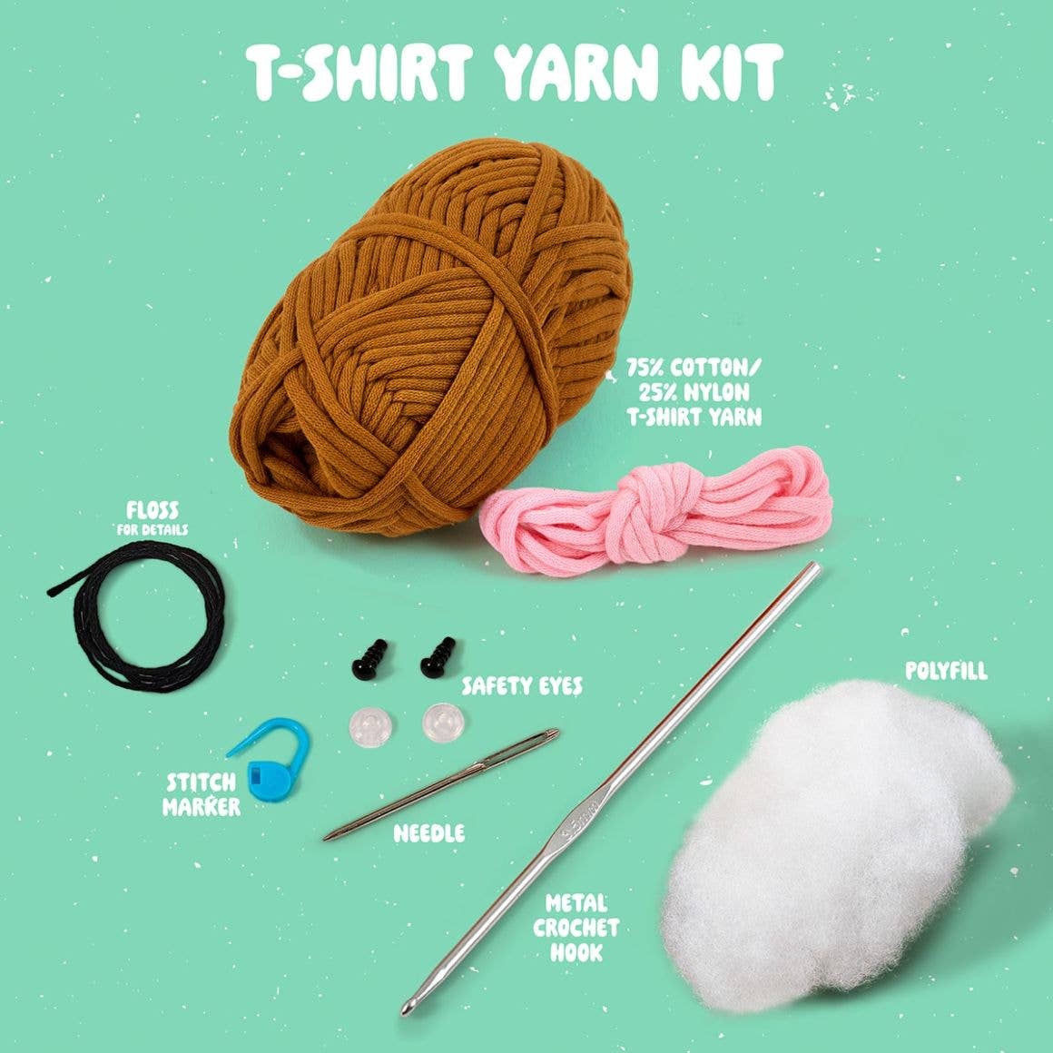 Plaid Crafts - Bucilla Amigurumi Crochet Kit - Billy the Bear