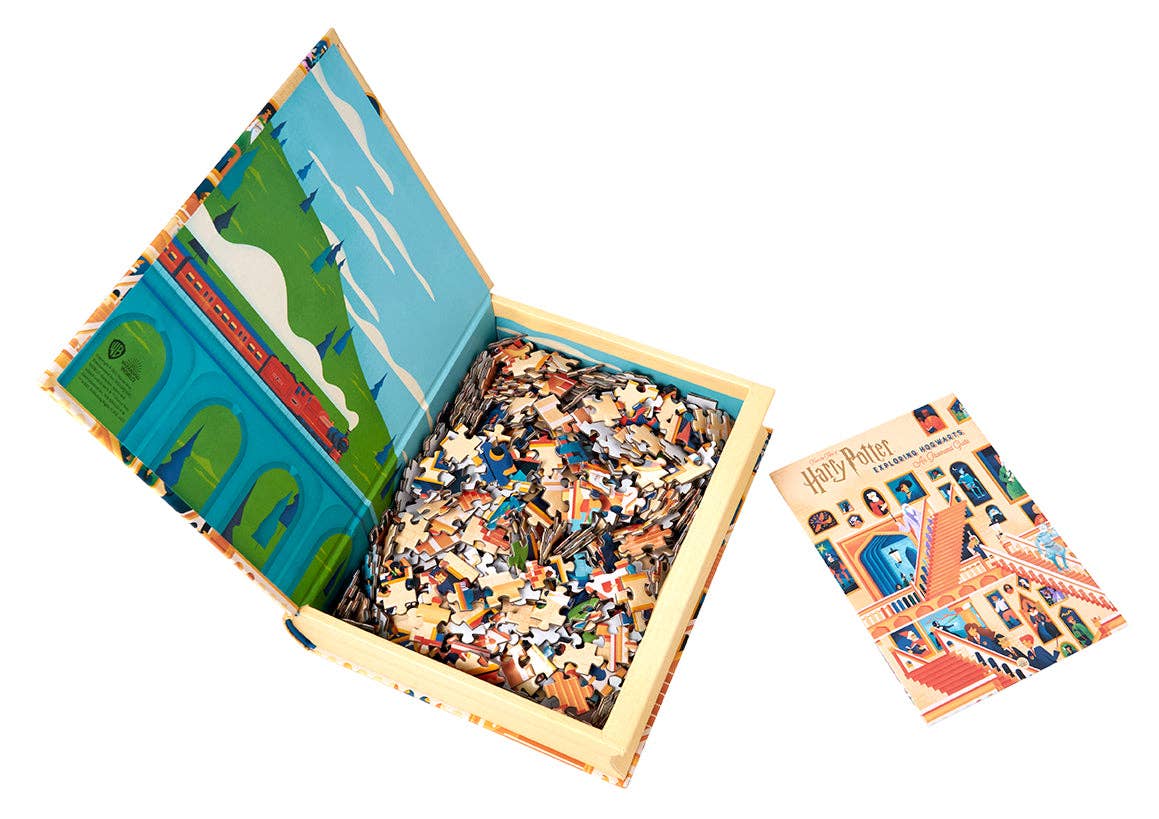 Insight Editions - Exploring Hogwarts Puzzle and Book Set