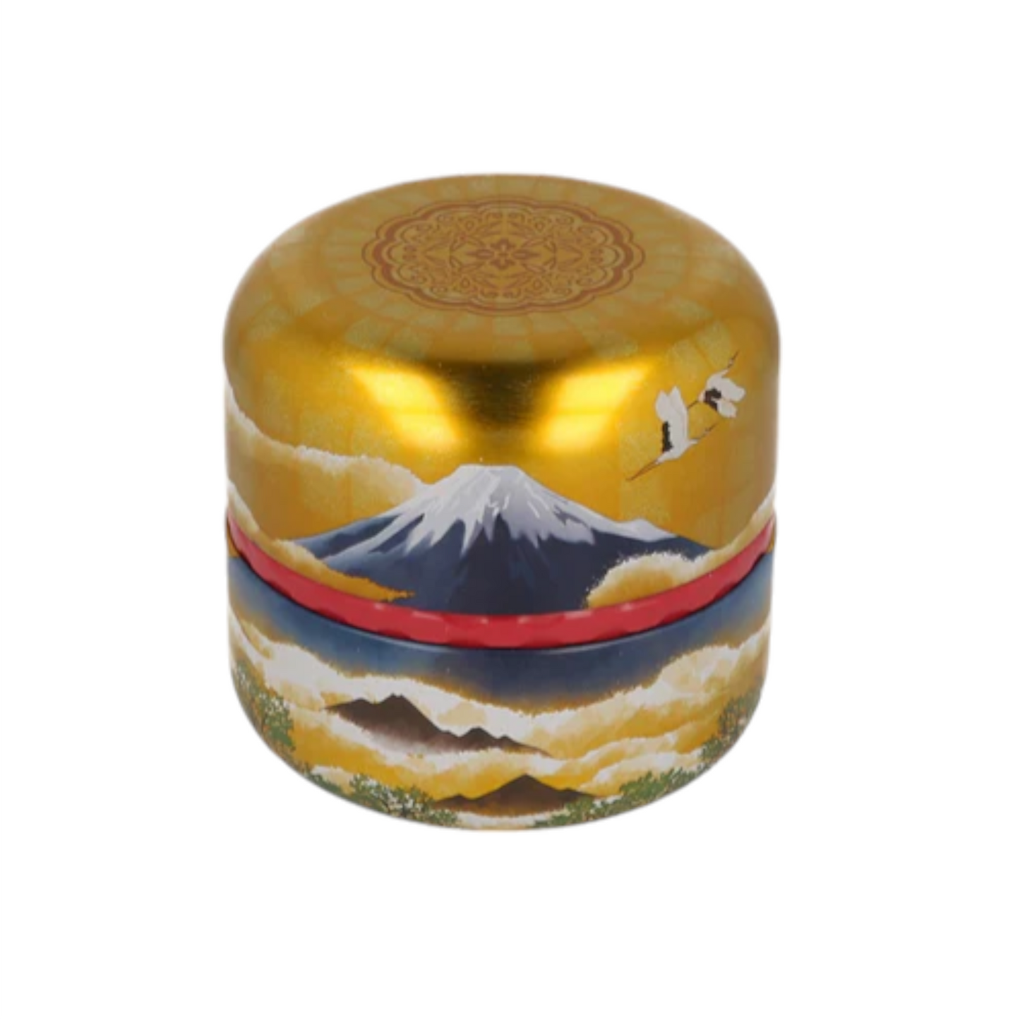 Urban Tokyo - 2.8oz Tea Canister Mt Fuji Gold