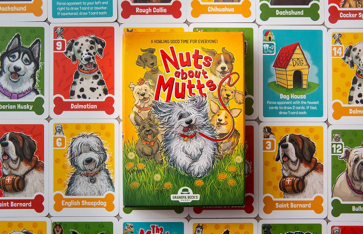 Nuts about Mutts® Card Game by Grandpa Beck's Games