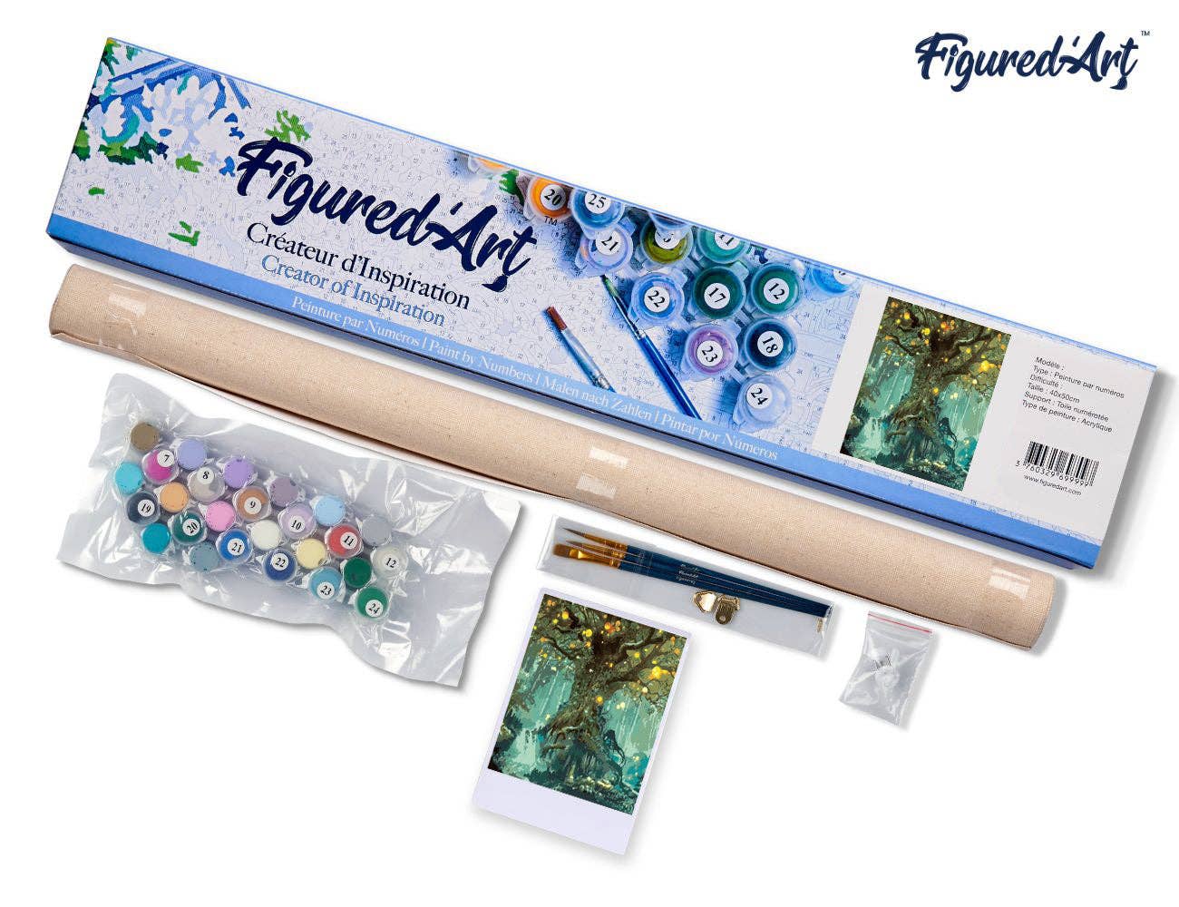 Figured'Art - Paint by numbers - Fairy tree