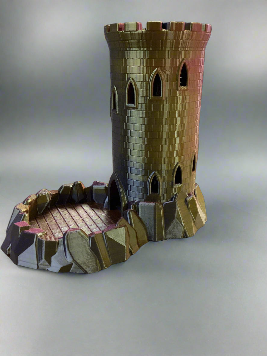 3D Printed Dice Tower