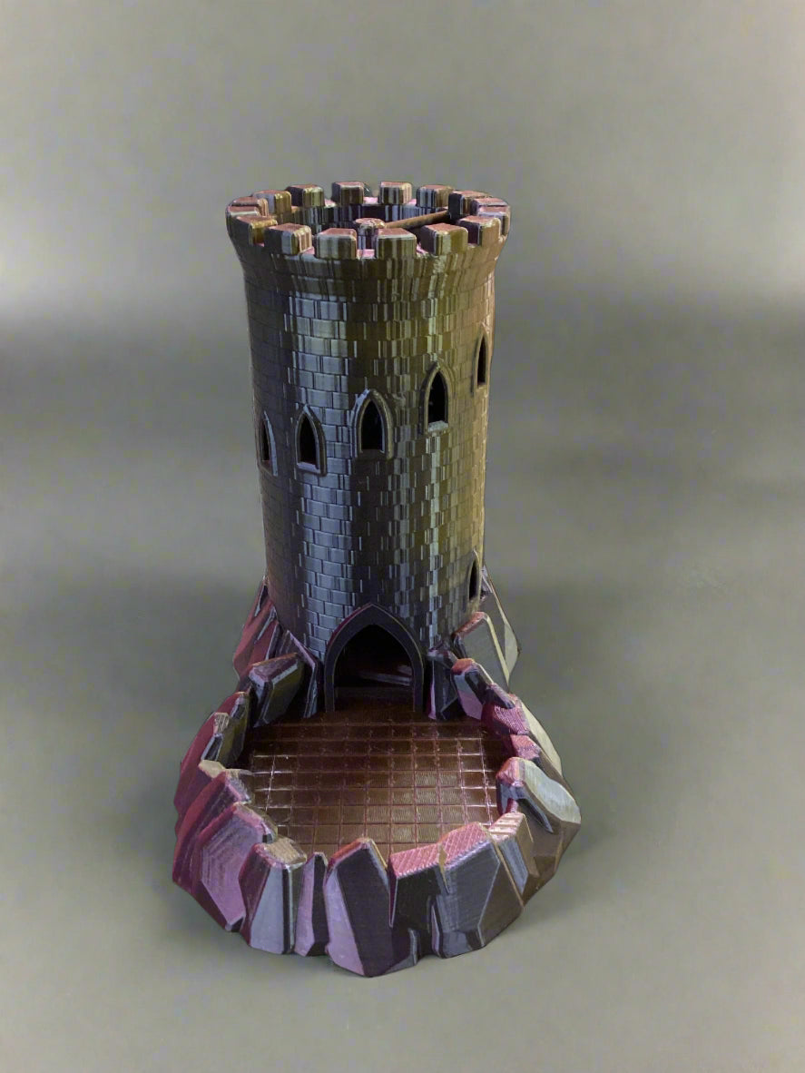 3D Printed Dice Tower