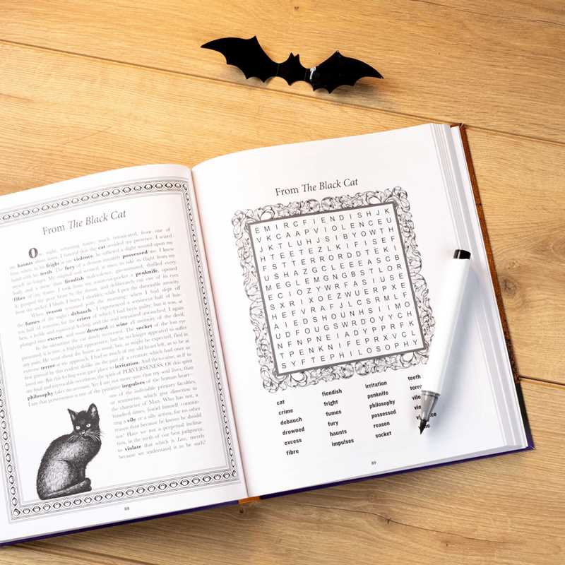 Simon & Schuster - Edgar Allan Poe Word Search by Editors of Thunder Bay Press
