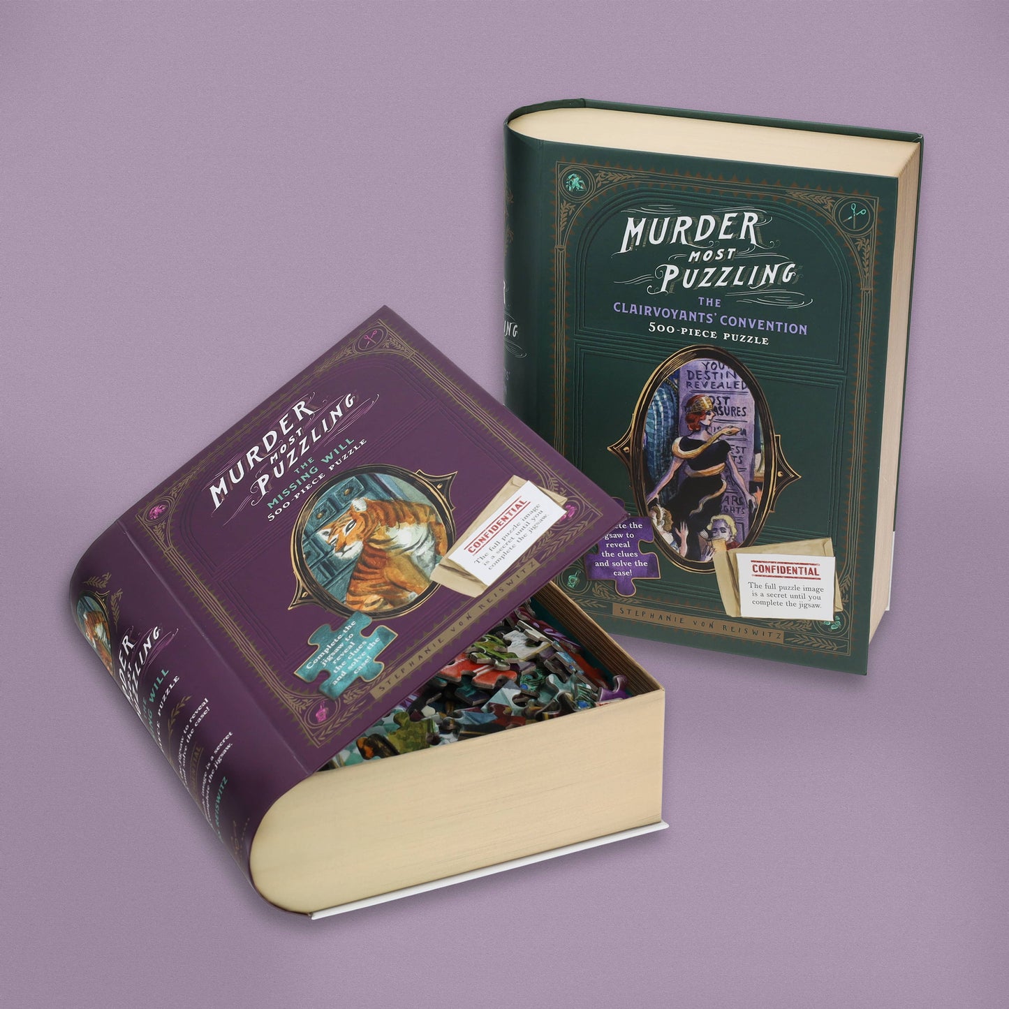 Chronicle Books - Murder Most Puzzling: The Missing Will 500-Piece Puzzle
