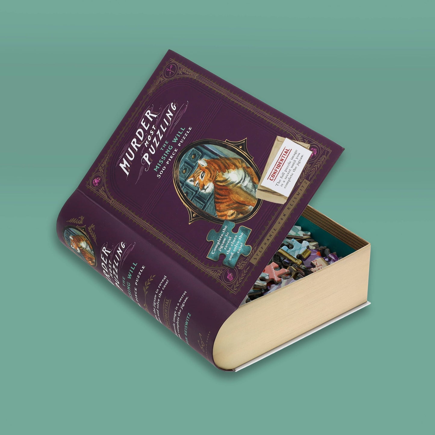 Chronicle Books - Murder Most Puzzling: The Missing Will 500-Piece Puzzle