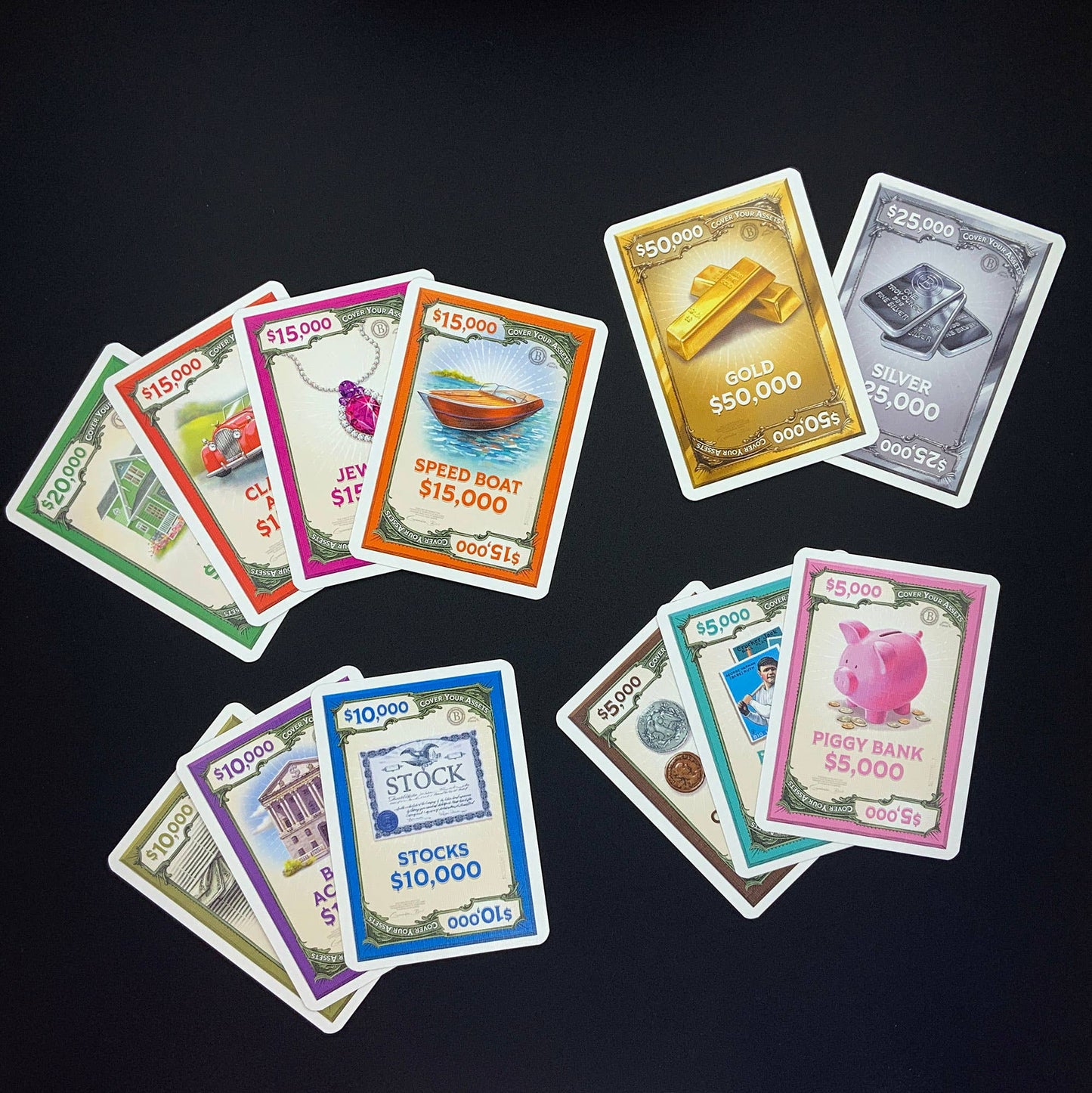 Cover Your Assets® Card Game by Grandpa Beck's Games