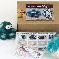 Woolbuddy - Needle Felting Octopus Kit