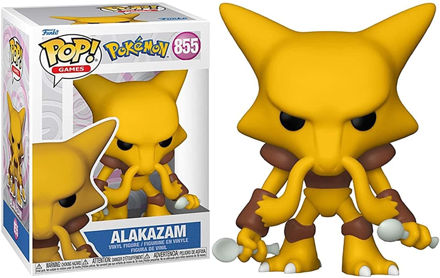 Pokémon Alakazam Funko Pop! Vinyl Figure #855