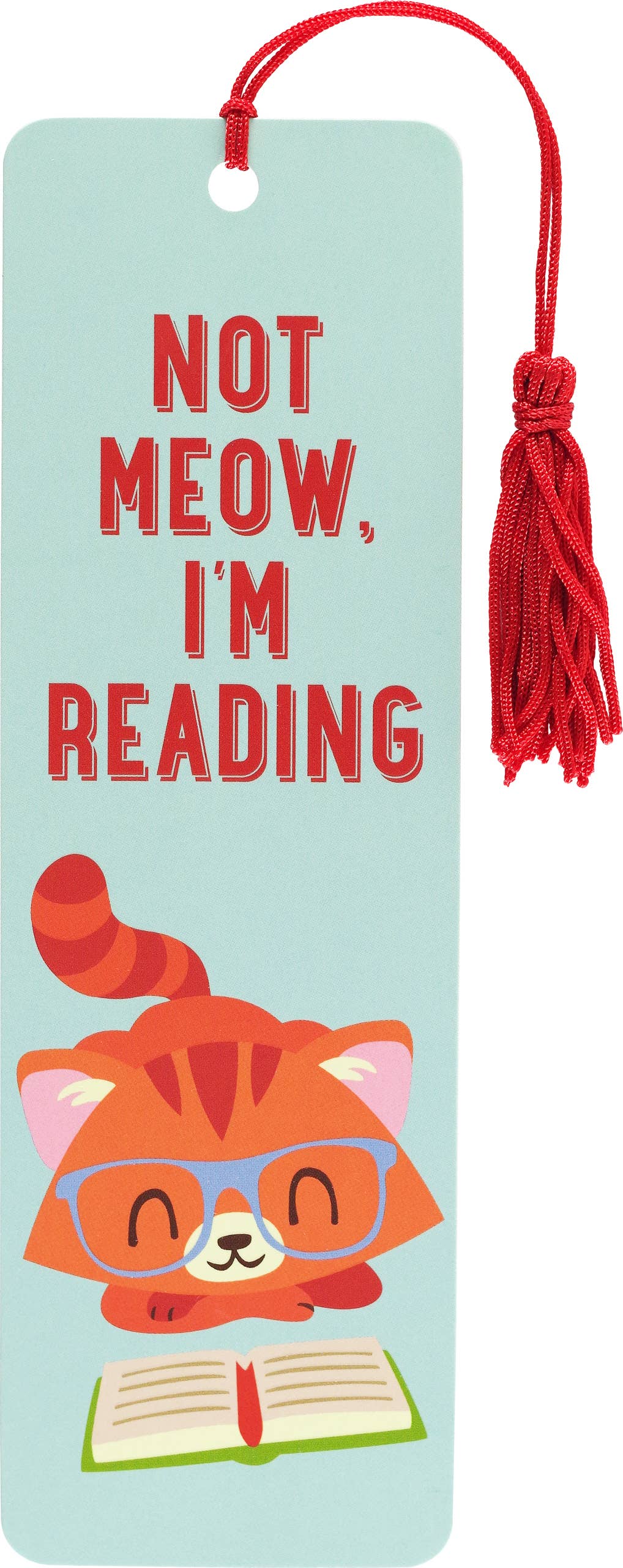 Peter Pauper Press - Not Meow, I'm Reading Children's Bookmark