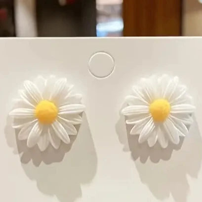 Flower Post Earrings
