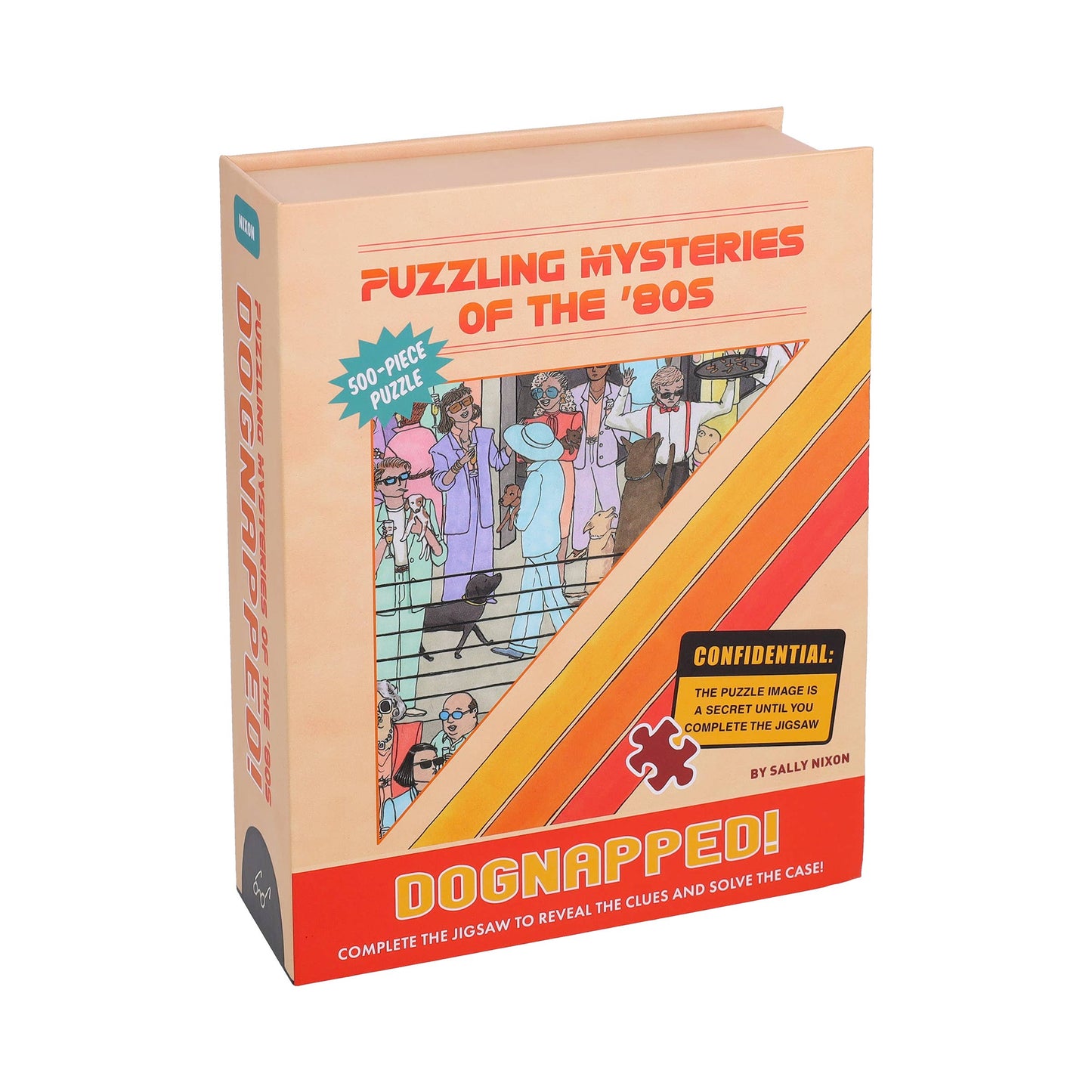 Chronicle Books - Mysteries of the 80s Dognapped! 500-Piece Puzzle