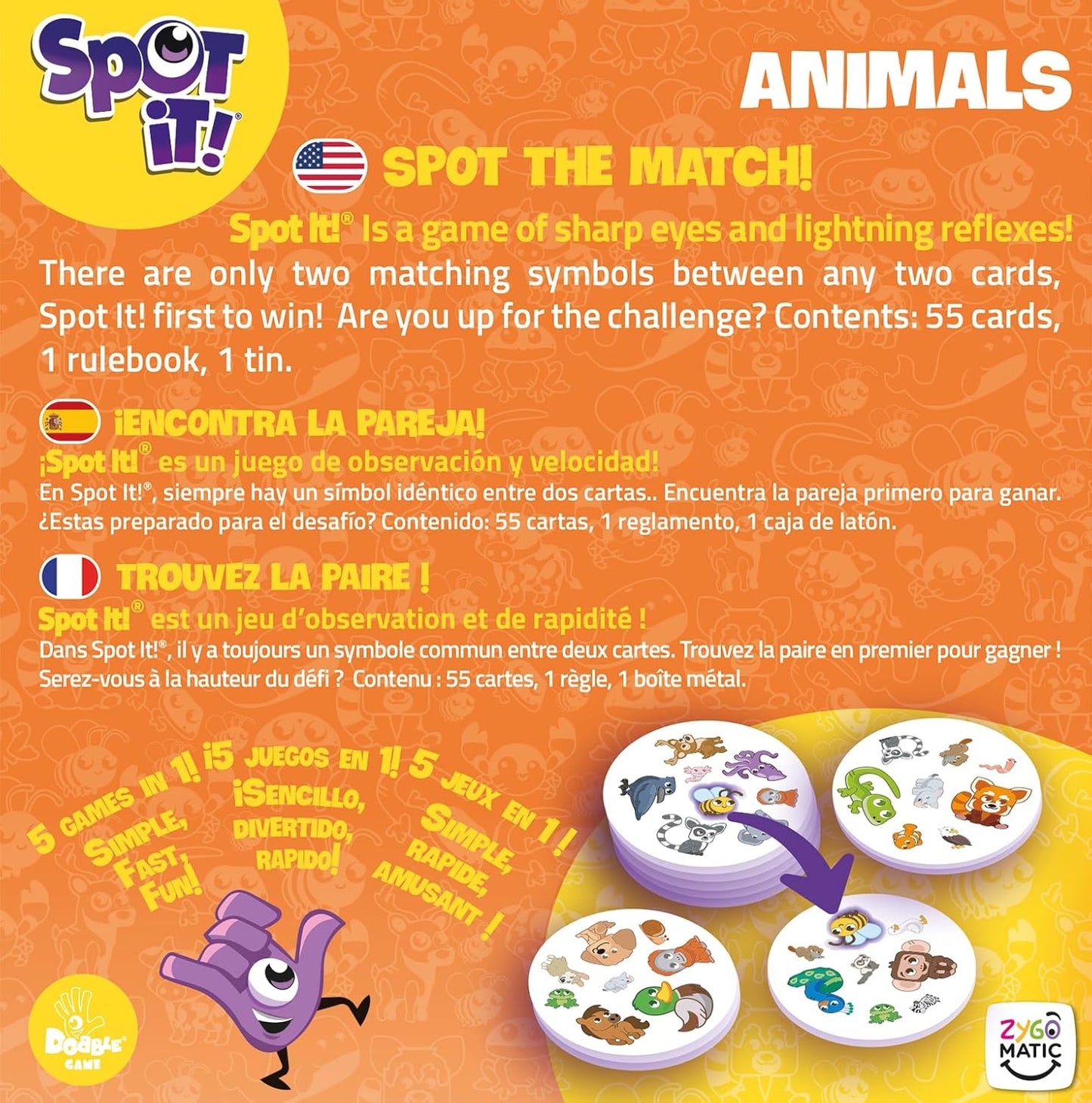 Spot it! Animals