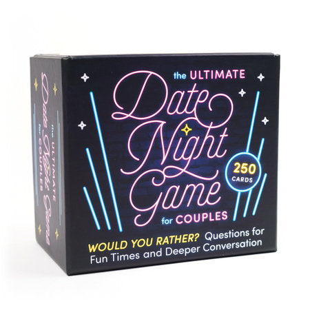 Date night game for couples would you rather