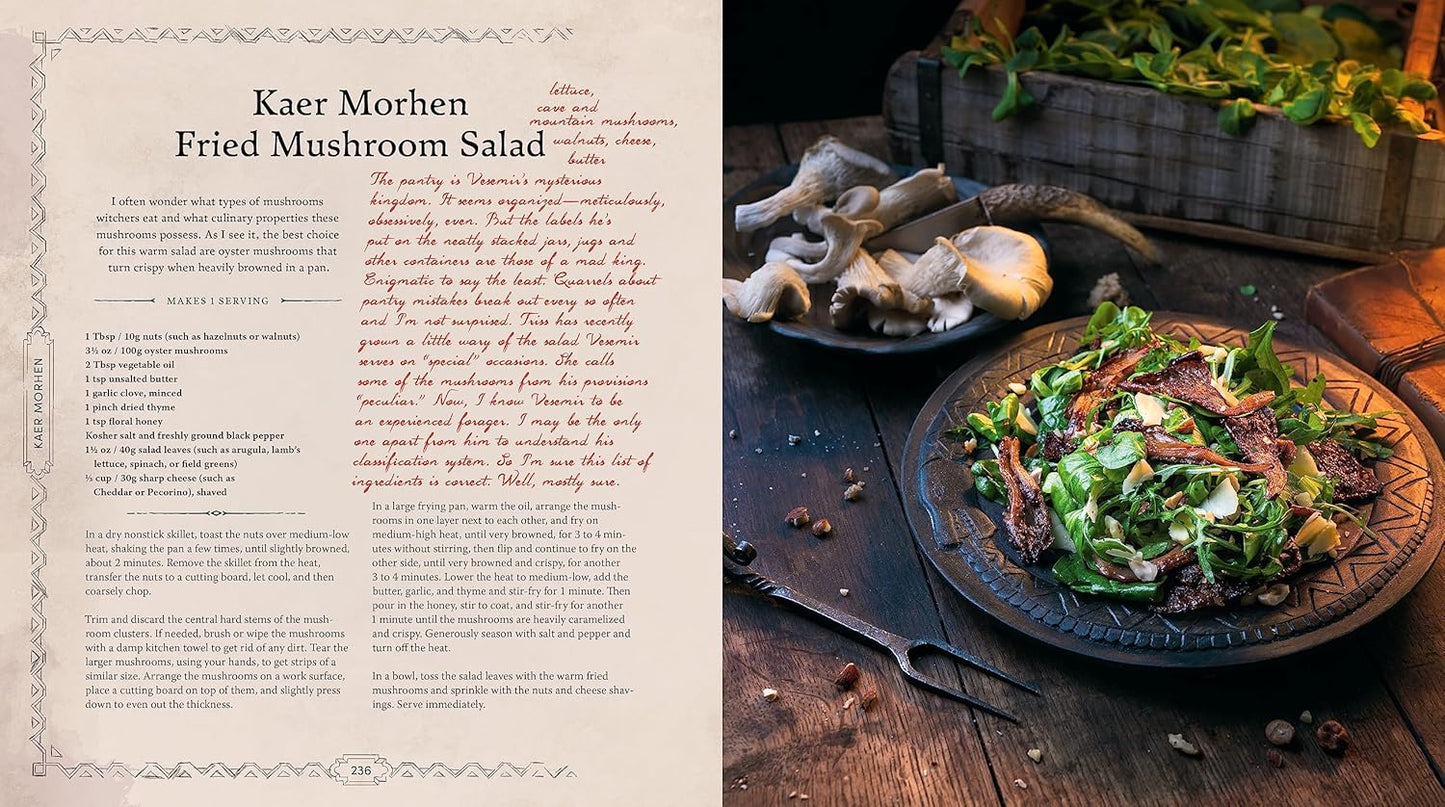 The Witcher Official Cookbook: Provisions, Fare, and Culinary Tales from Travels Across the Cont