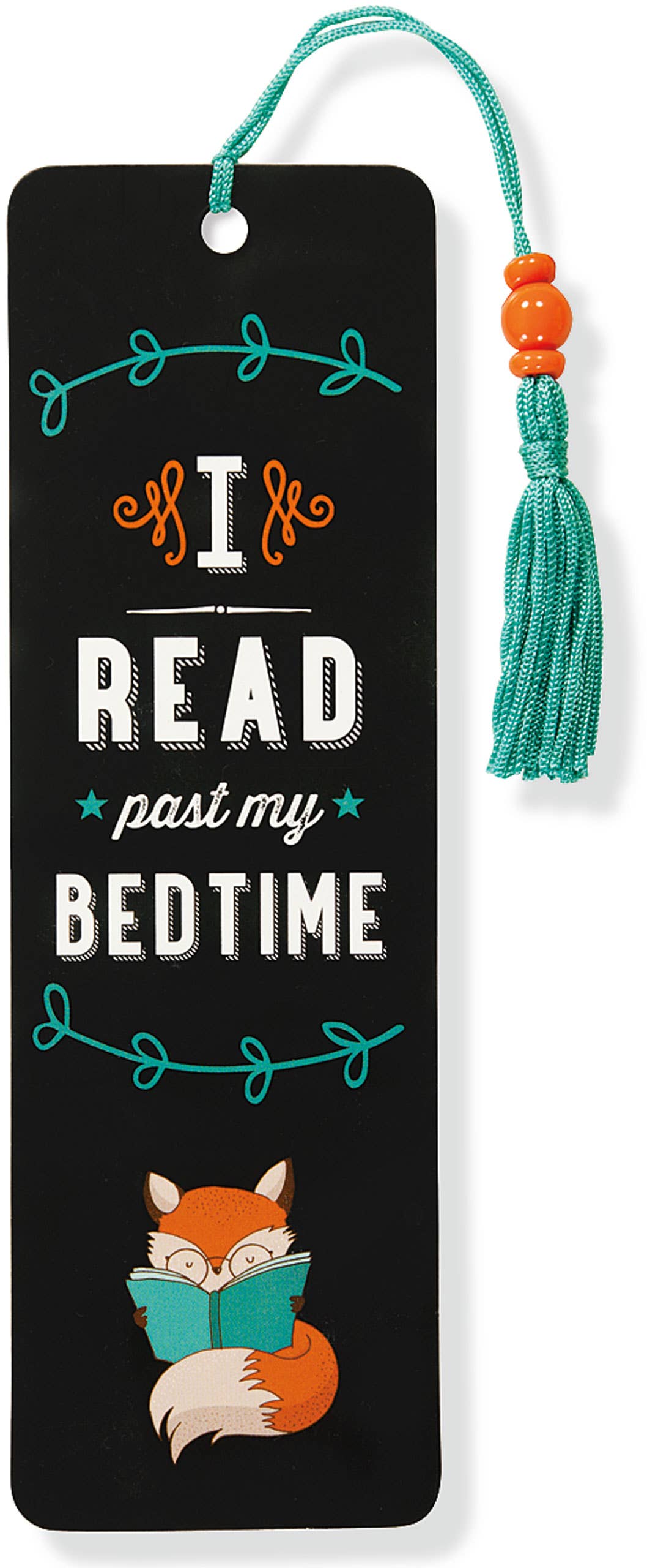 Peter Pauper Press - I Read Past My Bedtime Beaded Bookmark
