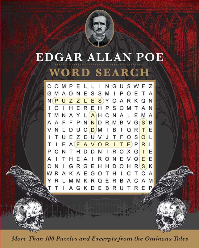 Simon & Schuster - Edgar Allan Poe Word Search by Editors of Thunder Bay Press