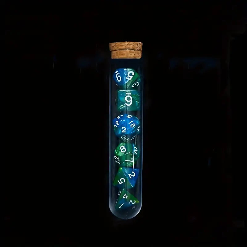 Potion Flask Enchanting Dice Set / 7