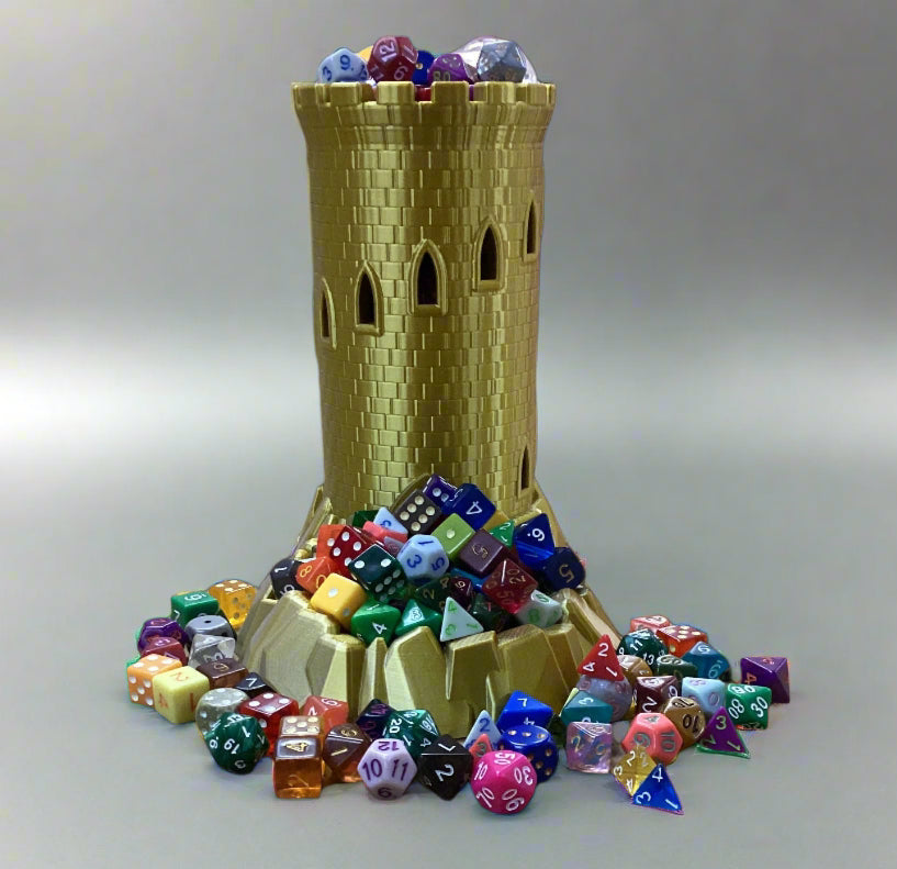 3D Printed Dice Tower
