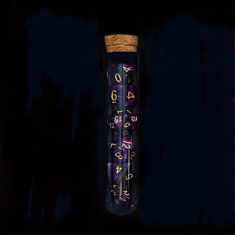 Potion Flask Enchanting Dice Set / 7
