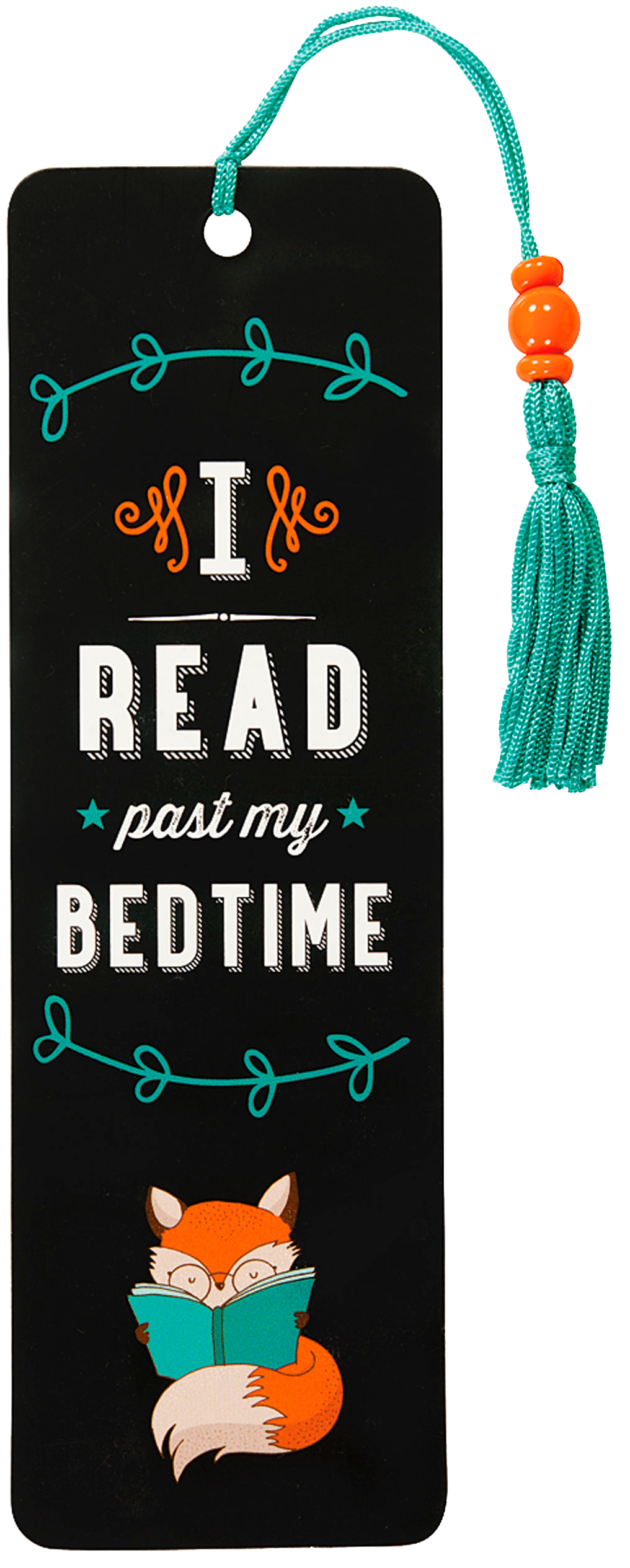 Peter Pauper Press - I Read Past My Bedtime Beaded Bookmark