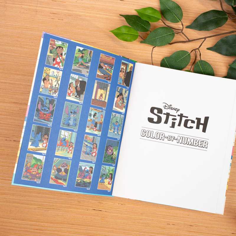 Simon & Schuster - Disney Stitch Color-By-Number by Editors of Thunder Bay Press
