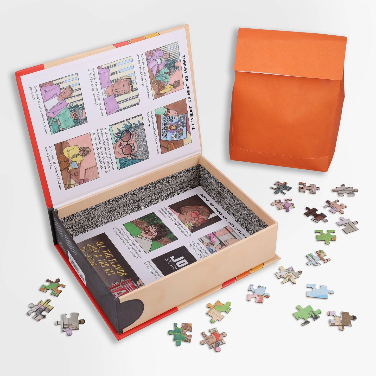 Chronicle Books - Mysteries of the 80s Dognapped! 500-Piece Puzzle