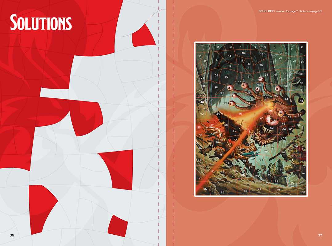 Simon & Schuster - Dungeons & Dragons Sticker Art Puzzles by Steve Behling