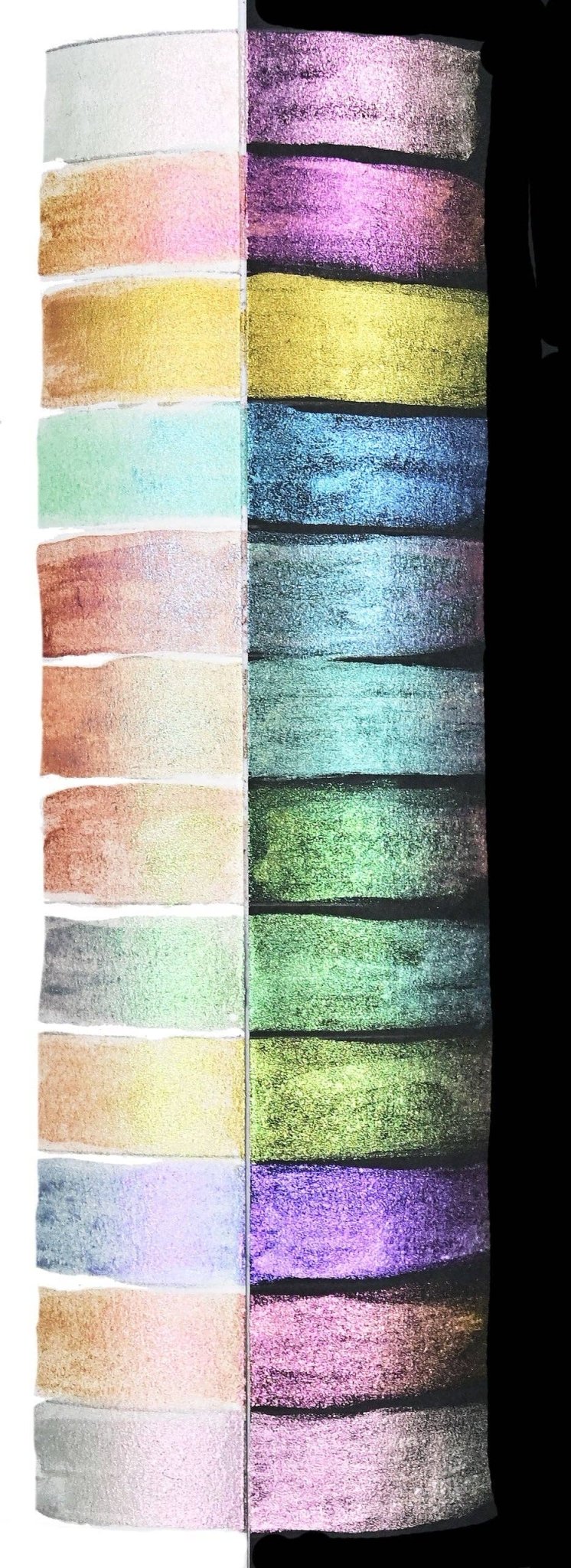 Chameleon Iridescent Watercolor Paint Set (12 colors) - #shop_name Peter Pauper PressGifts