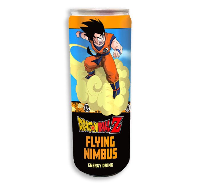 DRAGON BALL Z FLYING NIMBUS ENERGY DRINK 12 oz - #shop_name Boston AmericaDrinks