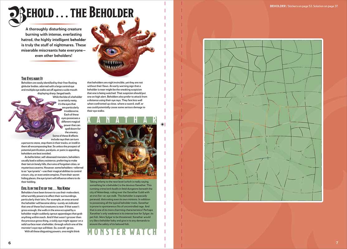 Simon & Schuster - Dungeons & Dragons Sticker Art Puzzles by Steve Behling