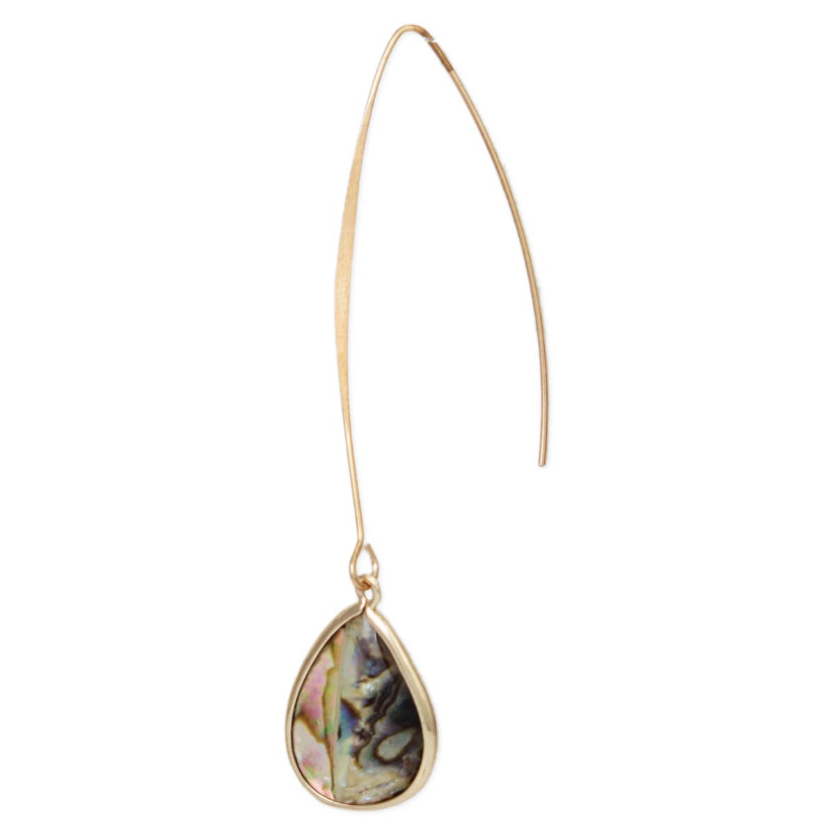Elegant Ocean Shell Gold Wire Earrings - #shop_name ZADGifts