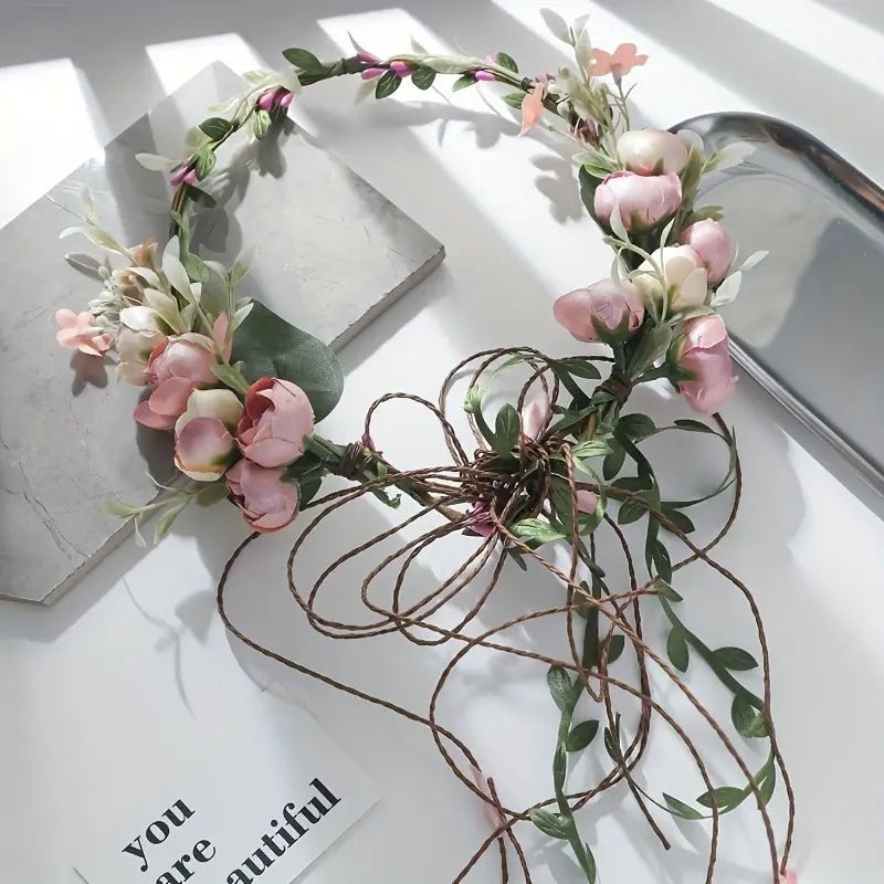 Flower Headpiece Enchanting & Bohemian - #shop_name TMHeadbands