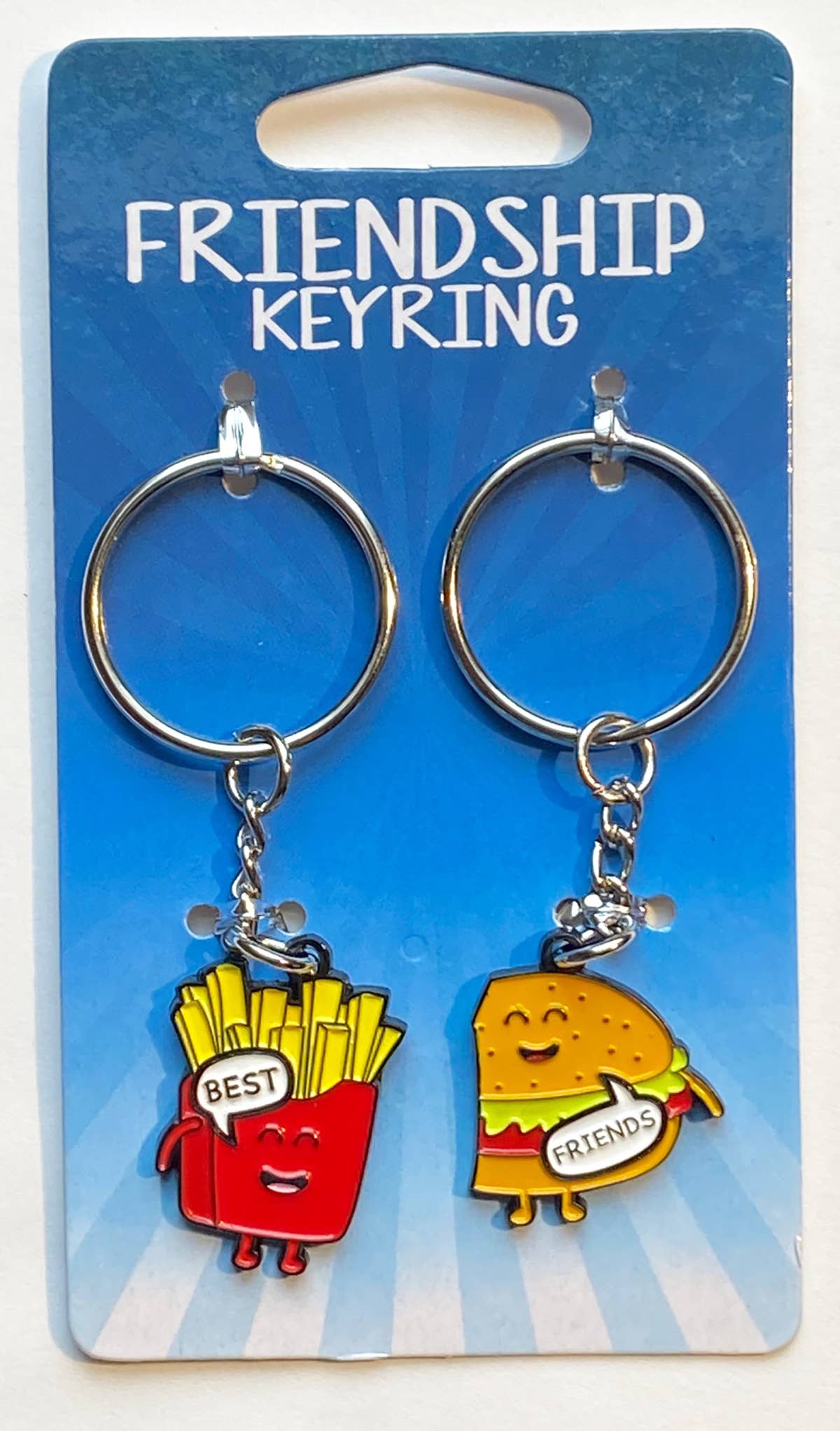 Fries and Burger 2 pc keyrings - #shop_name Kalan Lp