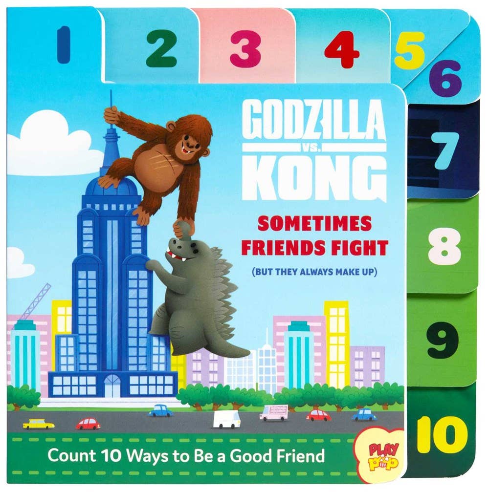 Godzilla vs Kong: Sometimes Friends Fight (Board Book) - #shop_name Insight EditionsGifts