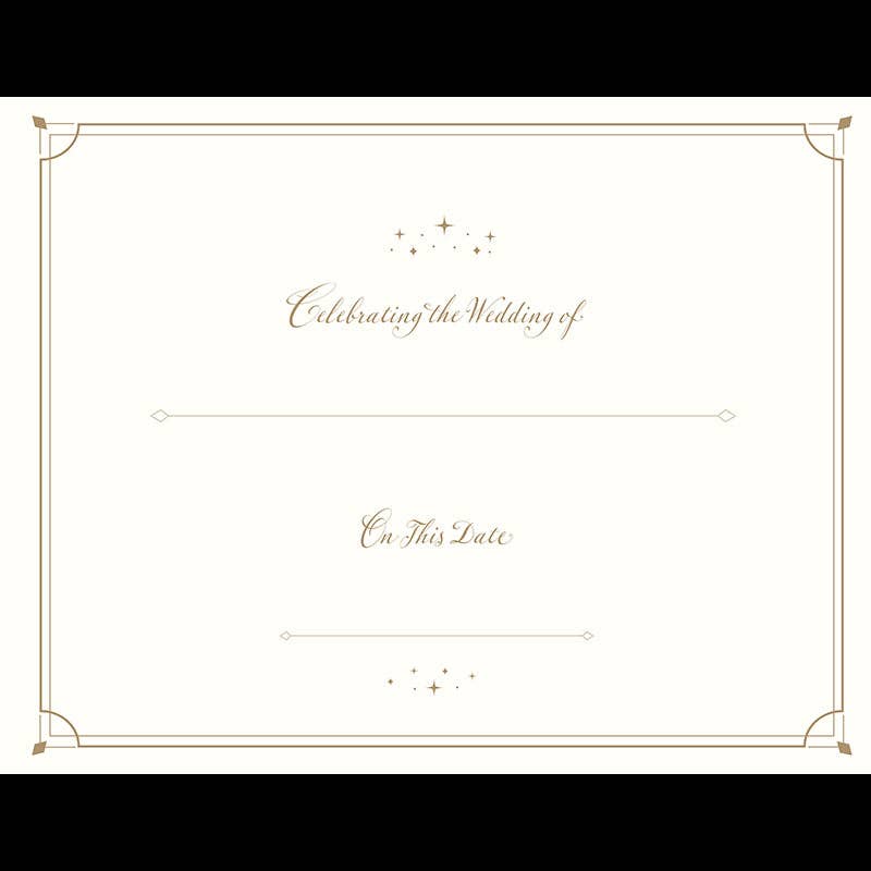 Harry Potter: Always Wedding Guest Book - #shop_name Insight EditionsGifts