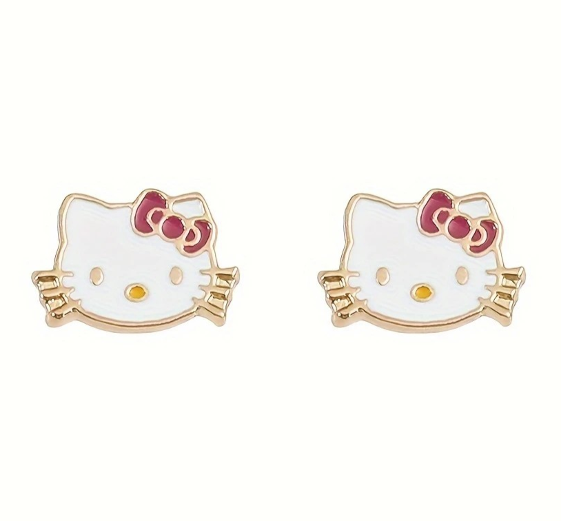 Hello Kitty Stud Earrings