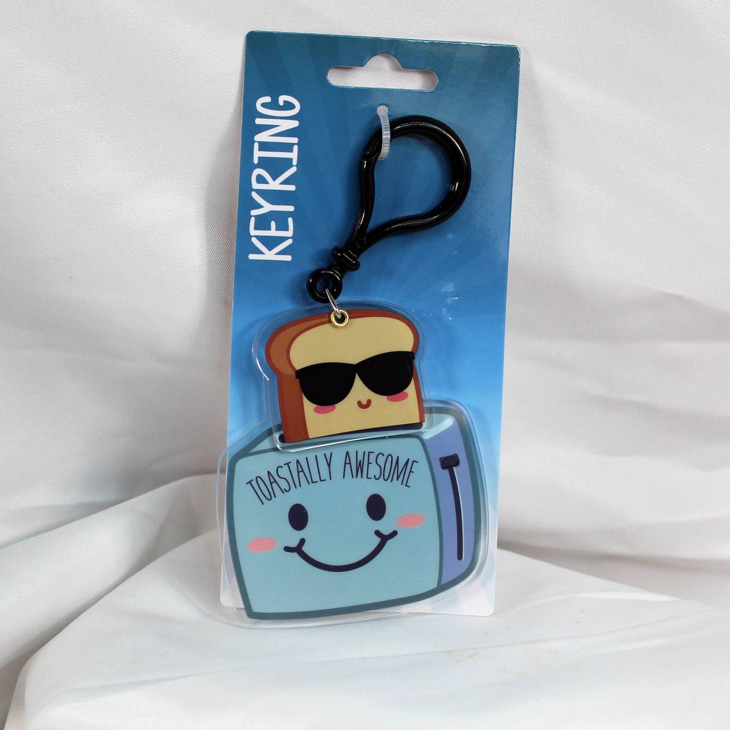 KRAS928 Toastally Acrylic Slider Keyring - #shop_name Kalan Lp