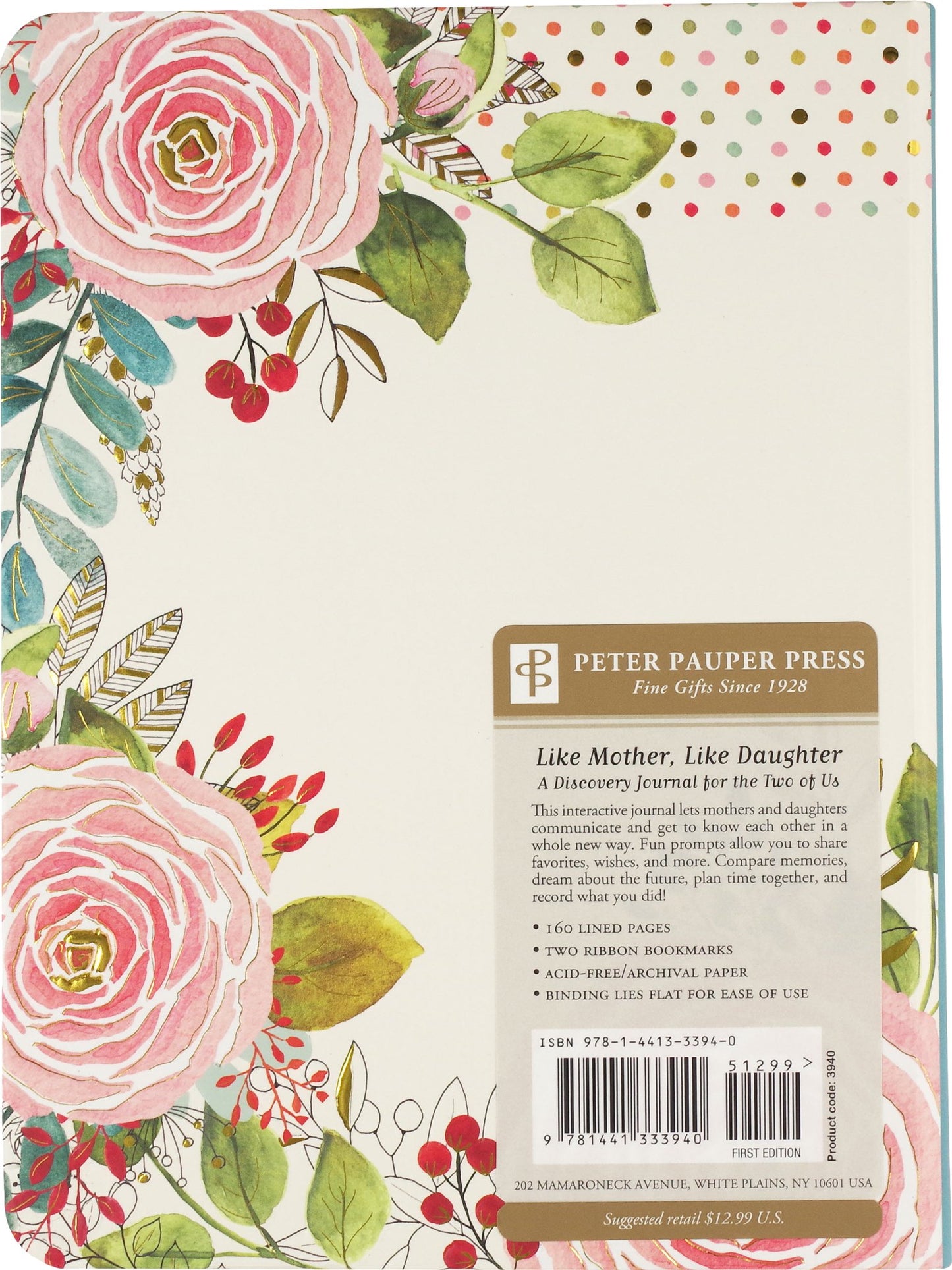 Like Mother, Like Daughter Journal (Modern Classic Edition) - #shop_name Peter Pauper PressGifts
