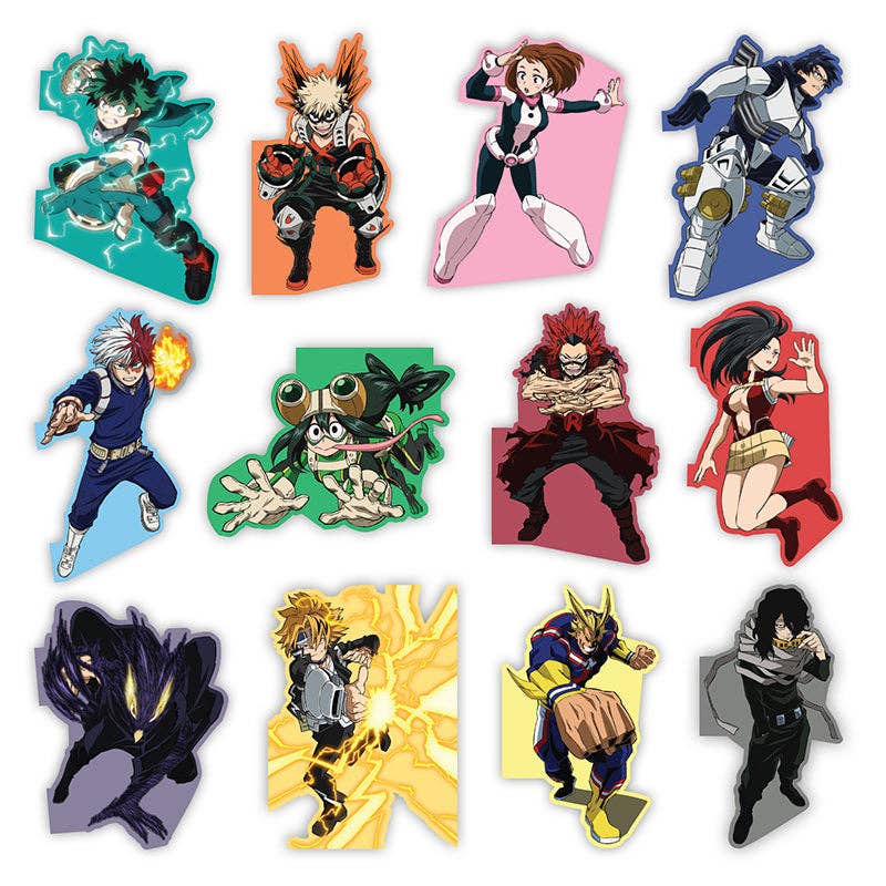 My Hero Academia: Class 1 - A Boxed Die - cut Note Cards - #shop_name Insight EditionsStationary